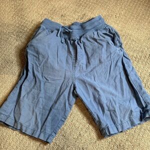 Tea Collection Blue Athletic Shorts Elastic Waist